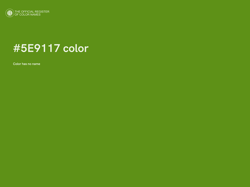 #5E9117 color image