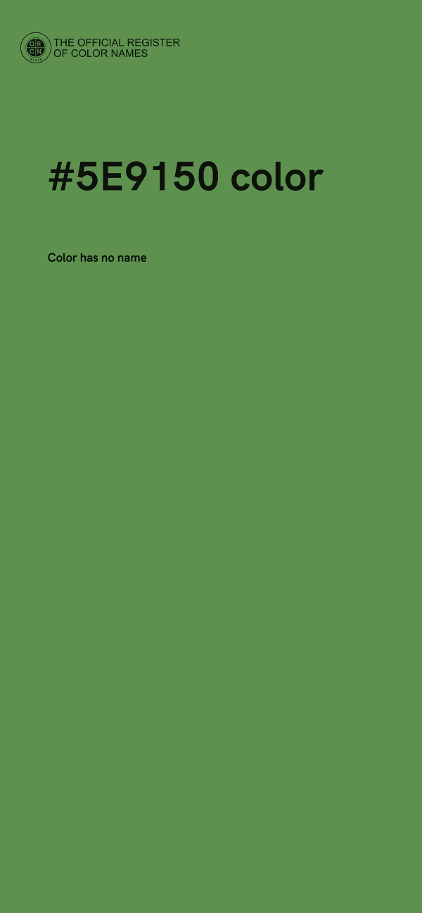 #5E9150 color image