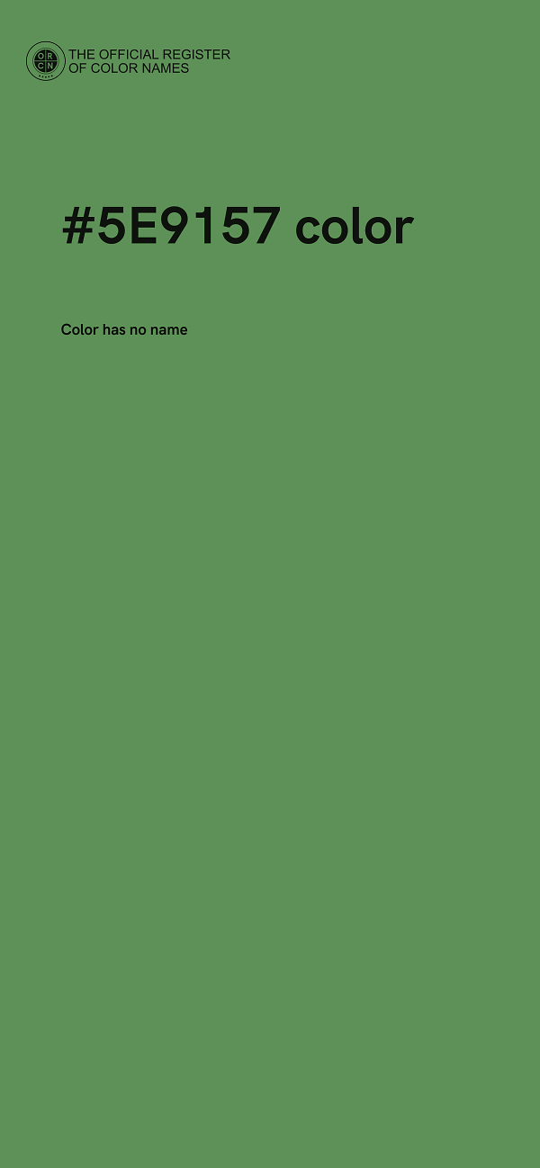 #5E9157 color image