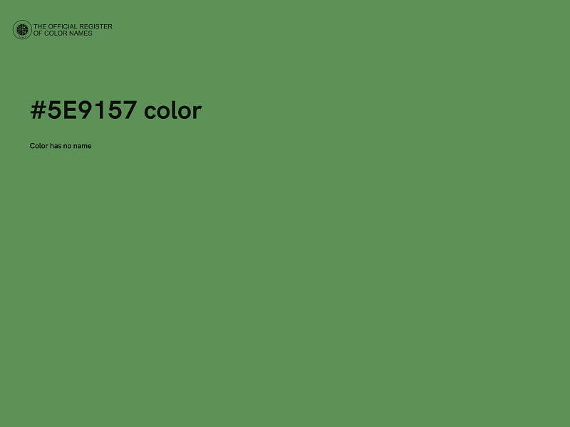 #5E9157 color image