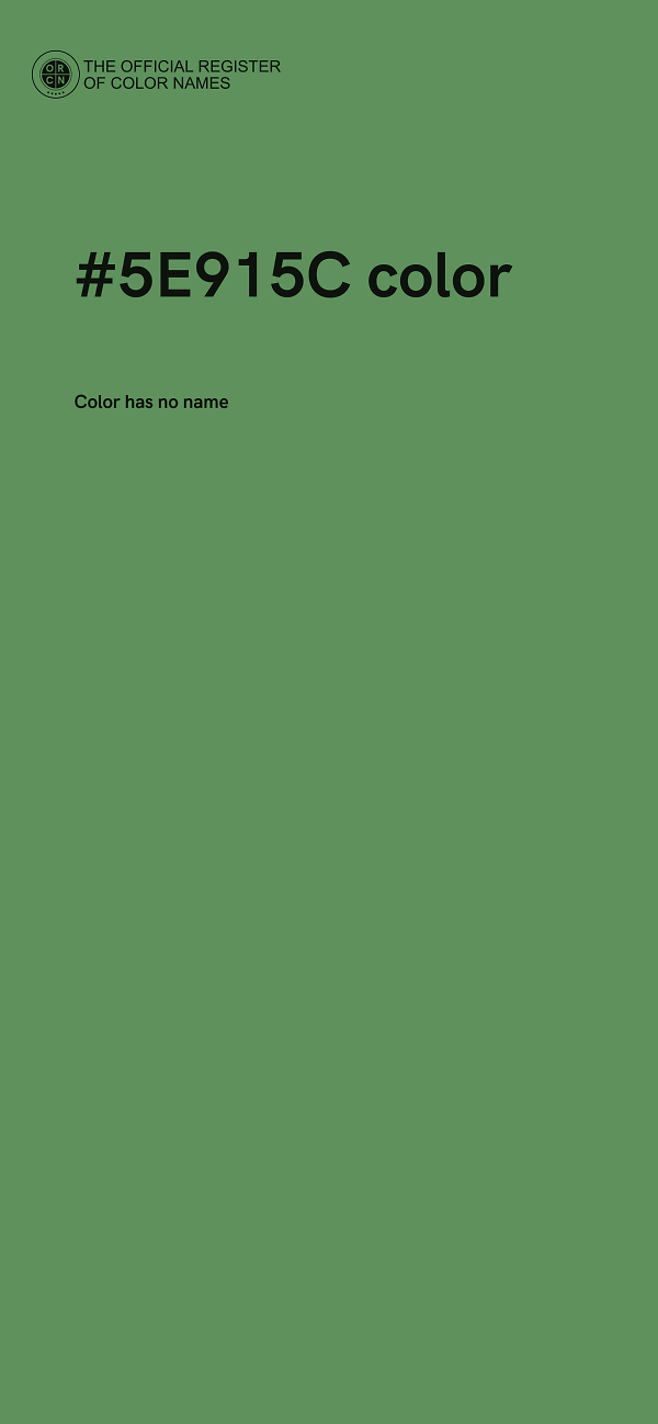 #5E915C color image
