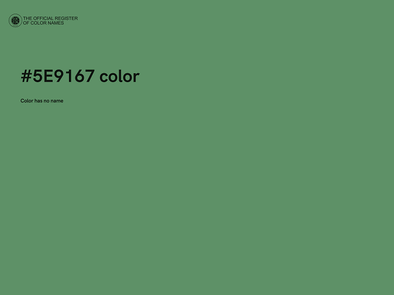 #5E9167 color image