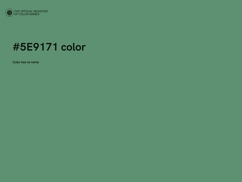 #5E9171 color image