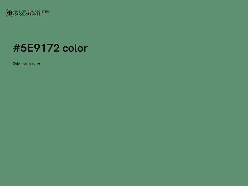 #5E9172 color image