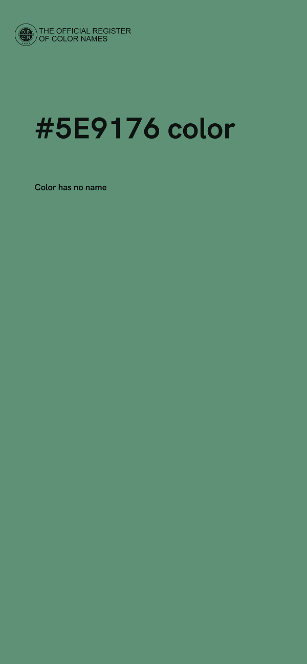 #5E9176 color image