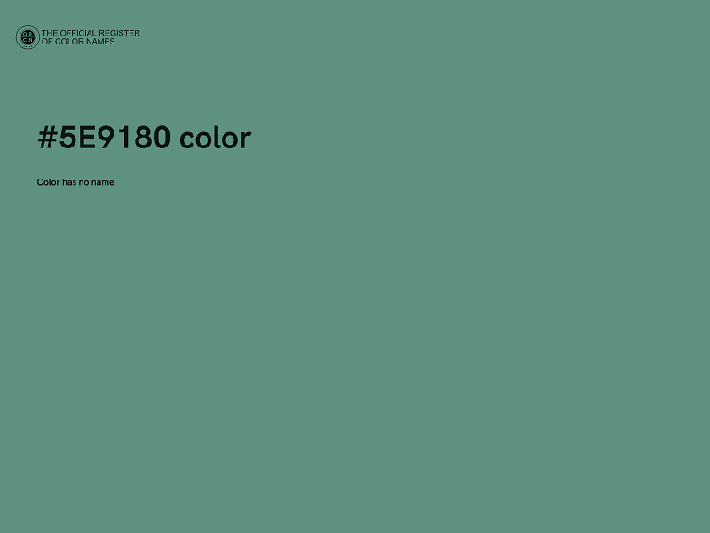 #5E9180 color image