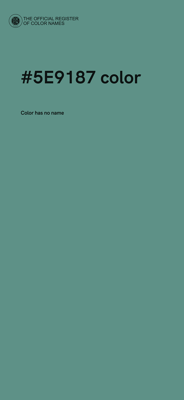 #5E9187 color image