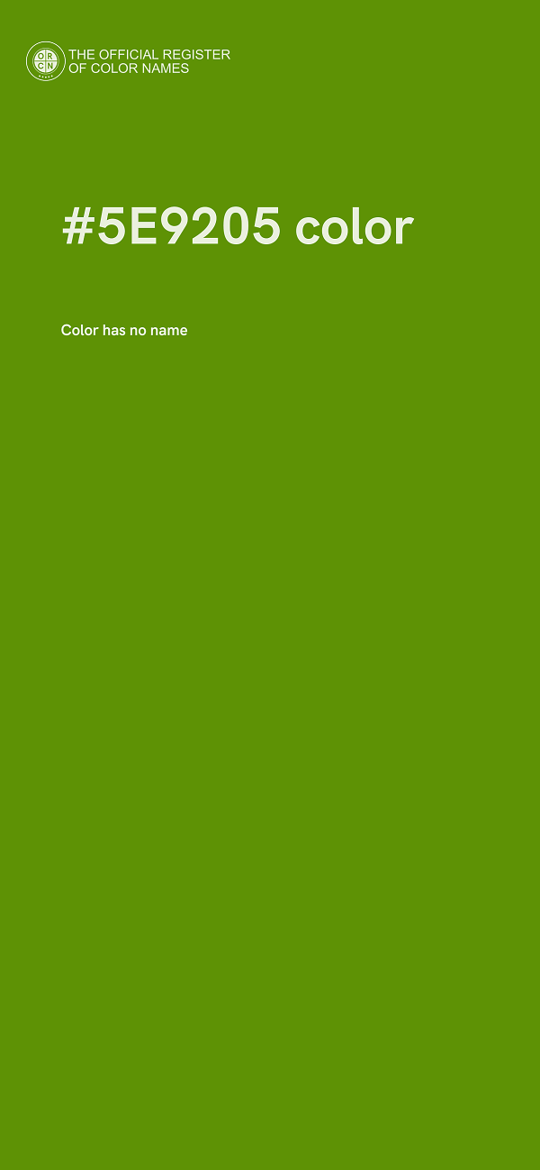 #5E9205 color image