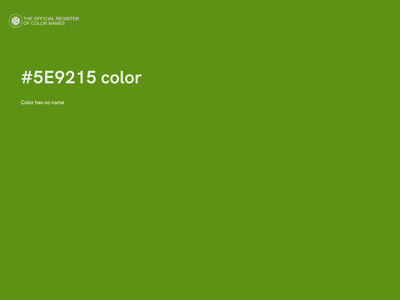 #5E9215 color image