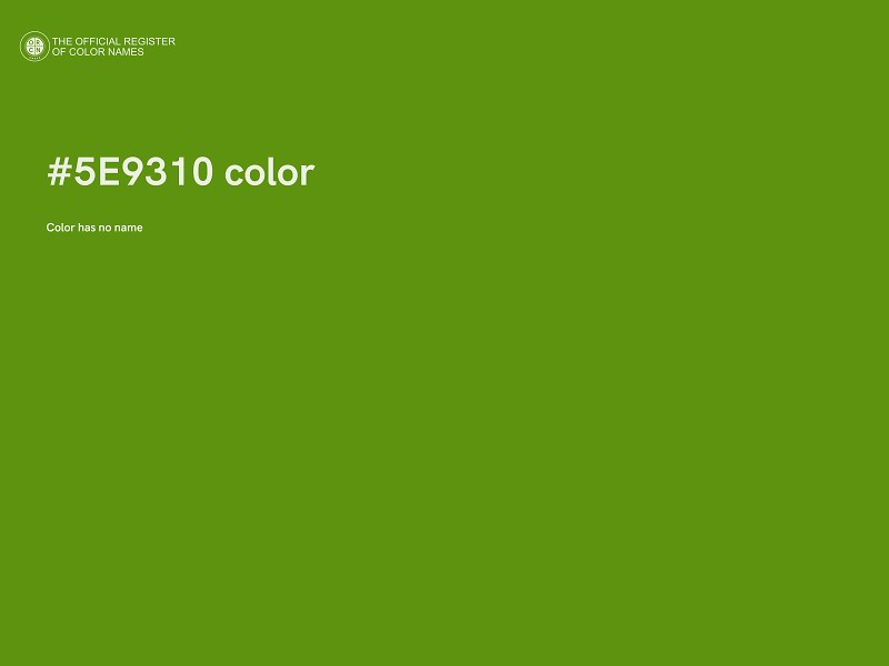 #5E9310 color image