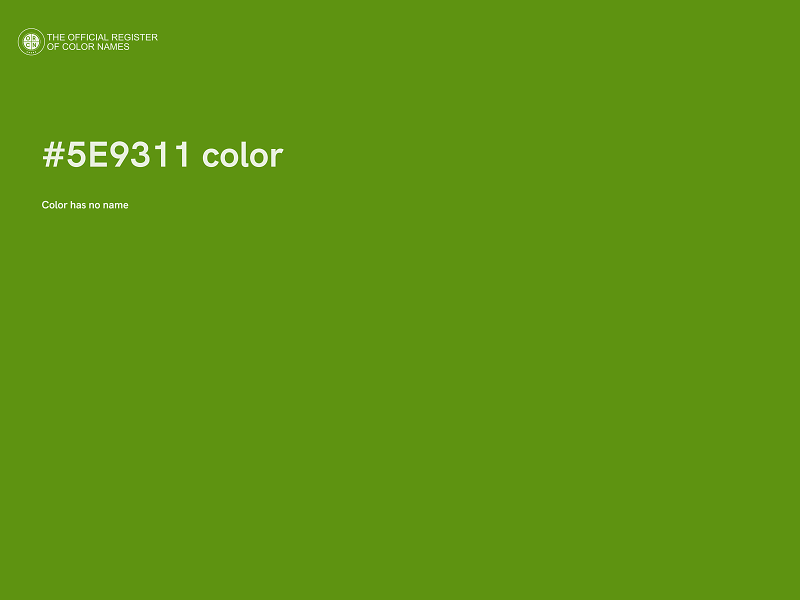 #5E9311 color image
