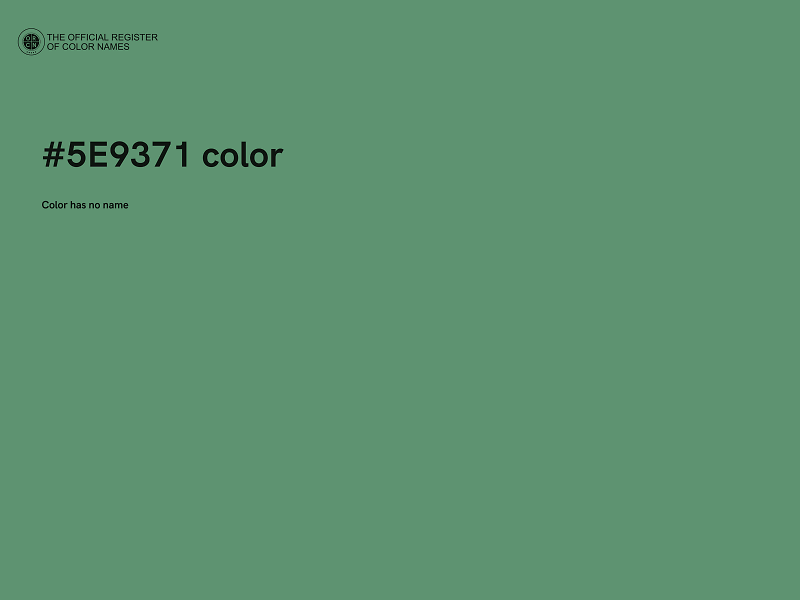 #5E9371 color image