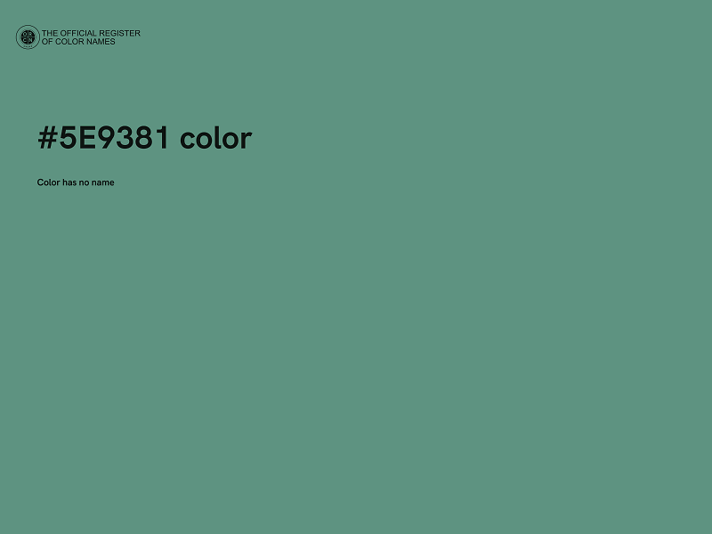 #5E9381 color image
