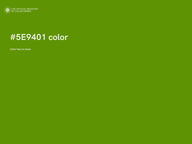 #5E9401 color image