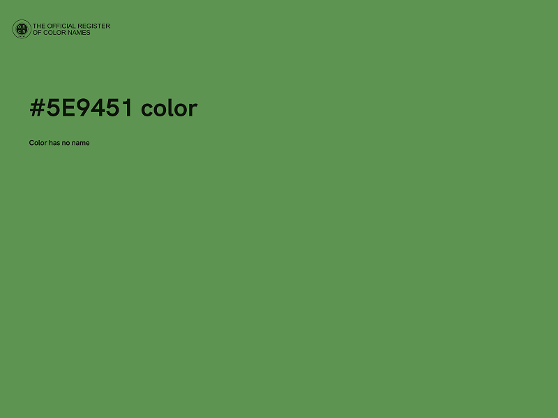#5E9451 color image