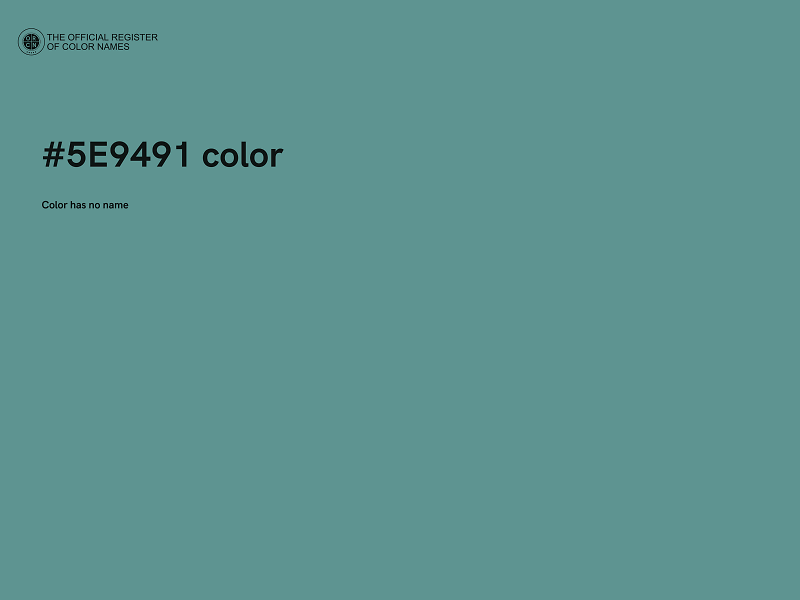 #5E9491 color image