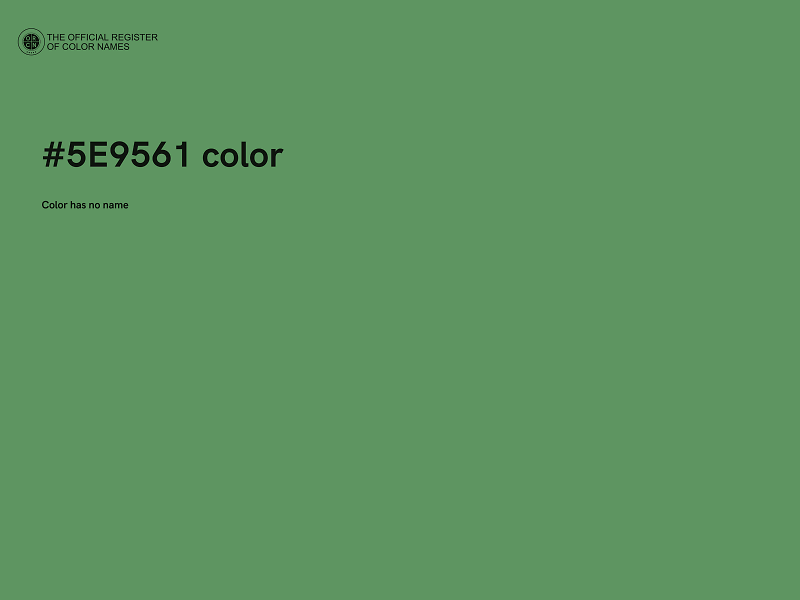 #5E9561 color image