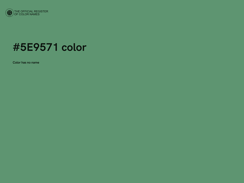 #5E9571 color image