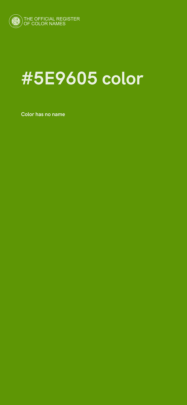 #5E9605 color image
