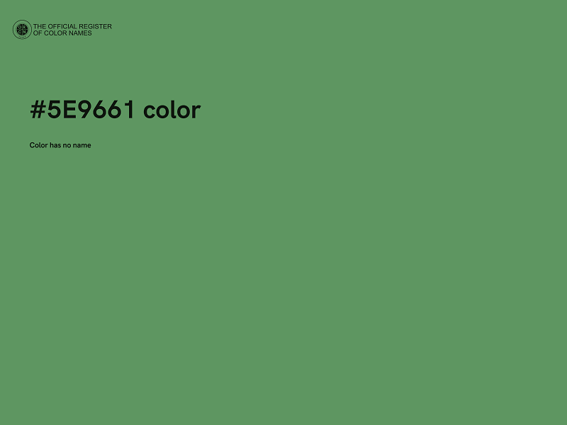 #5E9661 color image