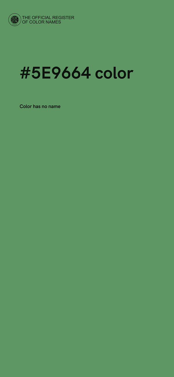 #5E9664 color image