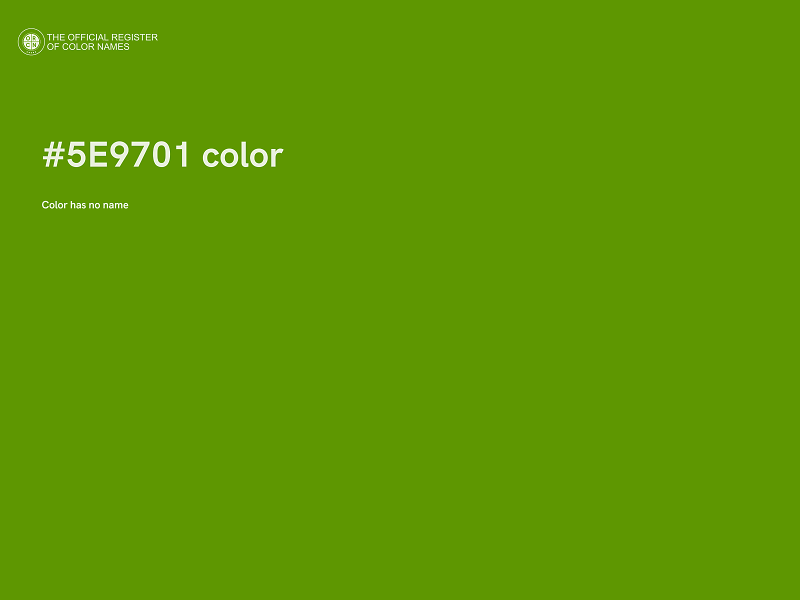 #5E9701 color image
