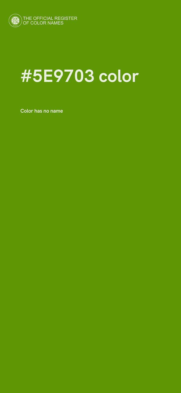 #5E9703 color image