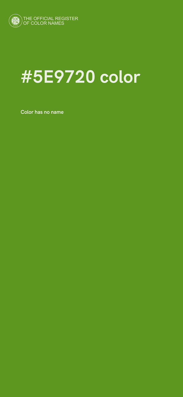 #5E9720 color image