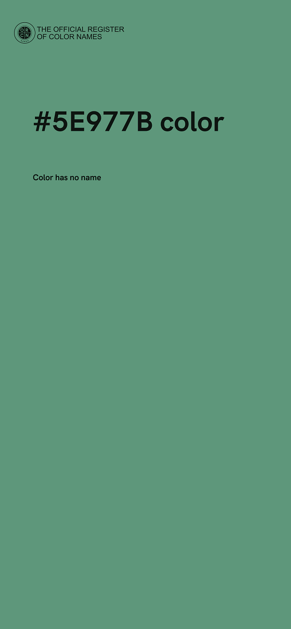 #5E977B color image