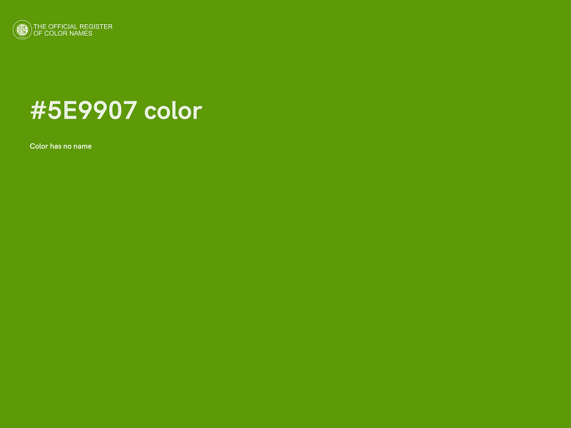 #5E9907 color image