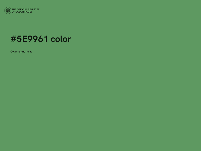 #5E9961 color image