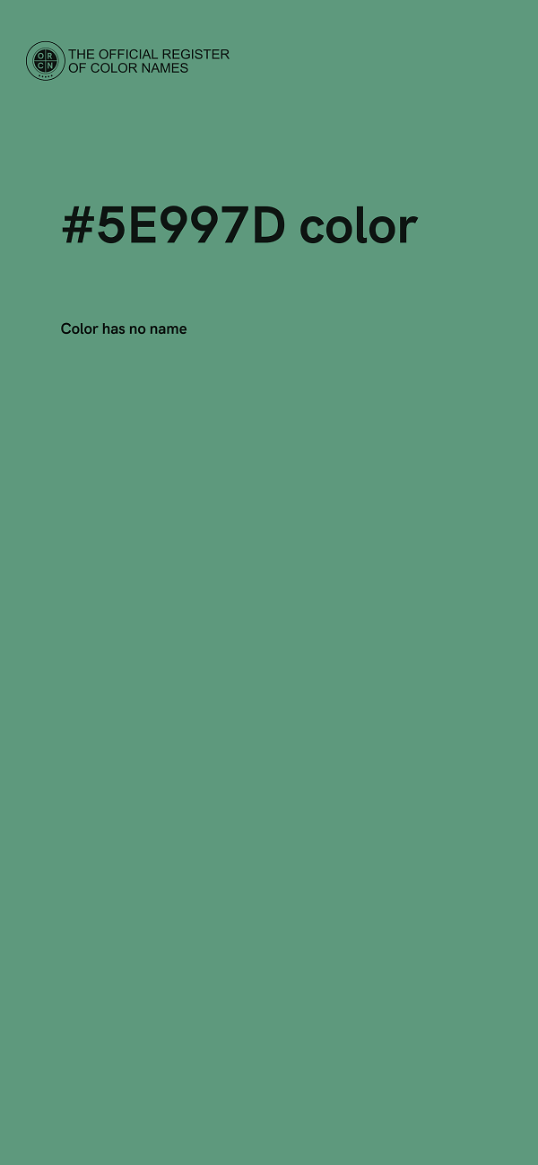 #5E997D color image