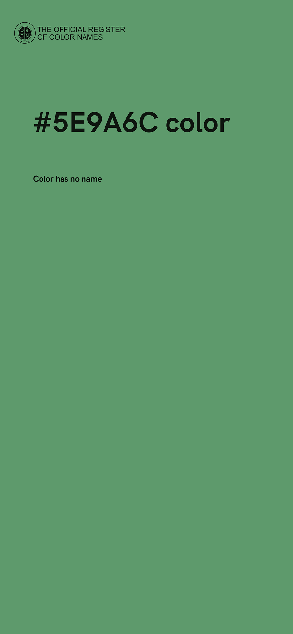 #5E9A6C color image