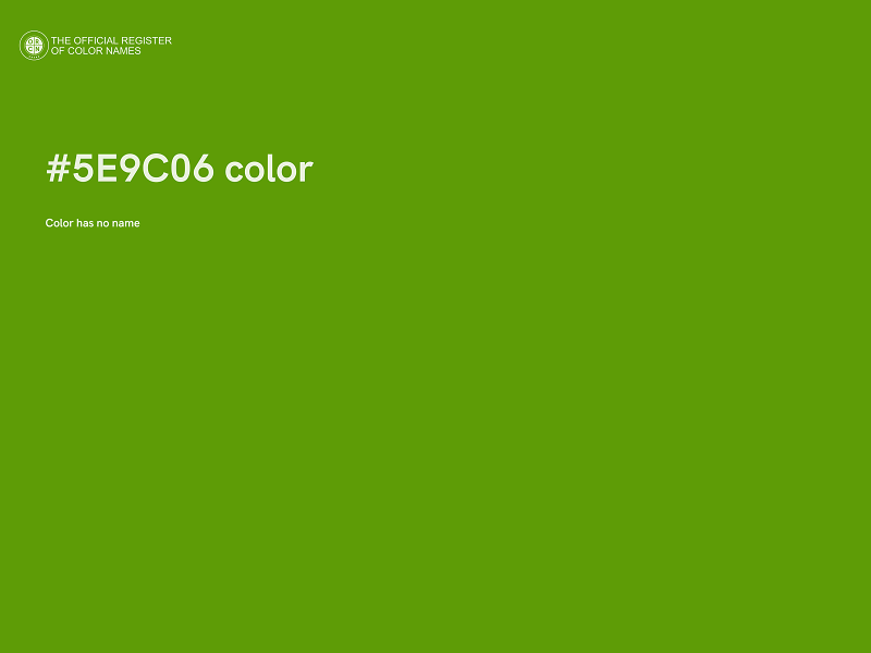 #5E9C06 color image