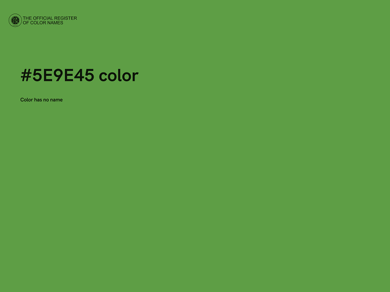 #5E9E45 color image