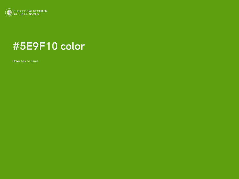 #5E9F10 color image