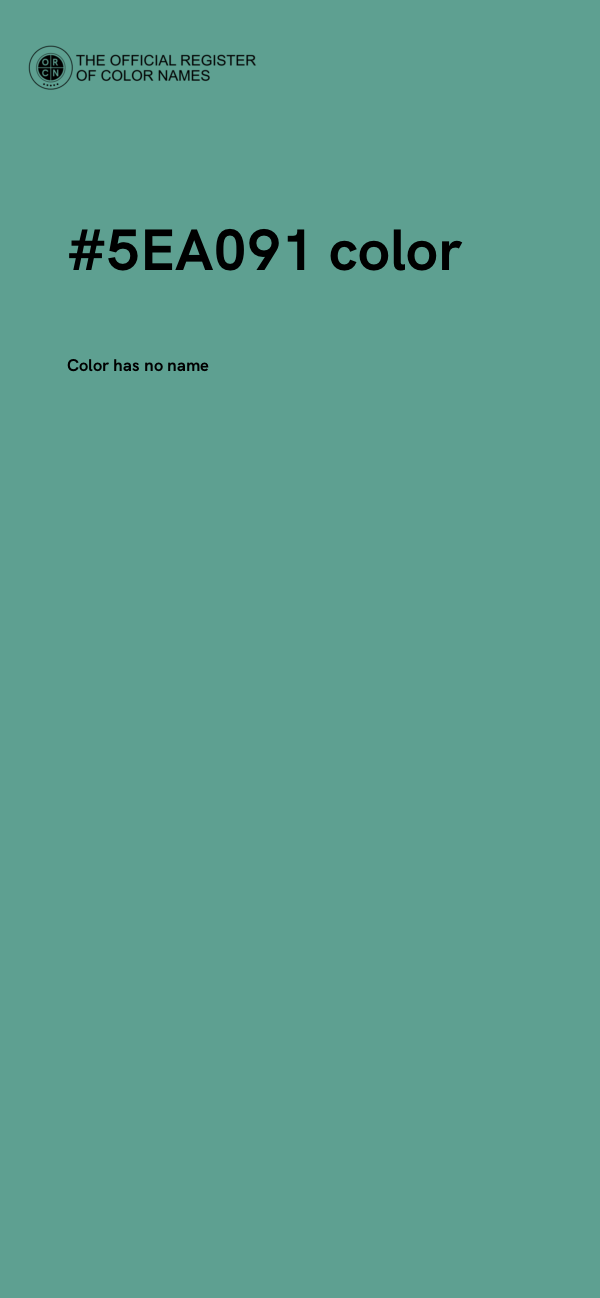 #5EA091 color image