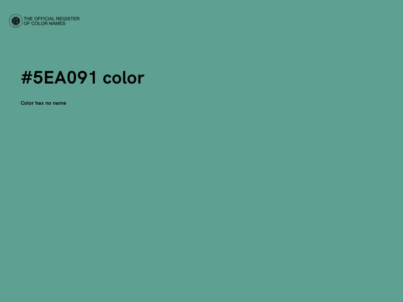 #5EA091 color image