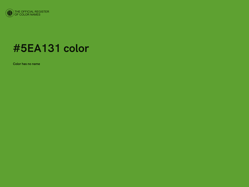 #5EA131 color image