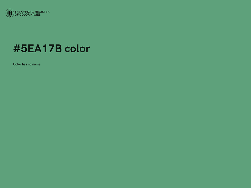 #5EA17B color image