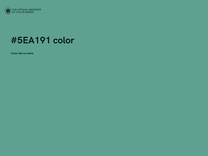 #5EA191 color image