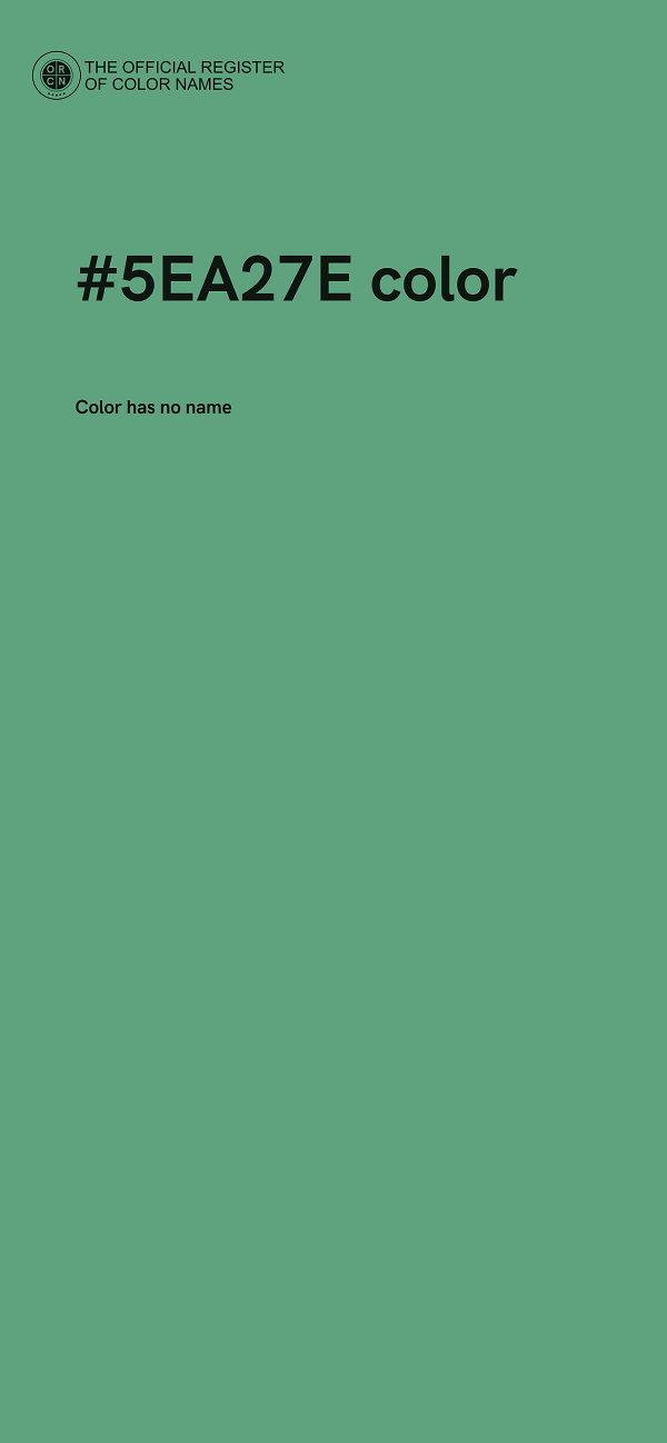 #5EA27E color image
