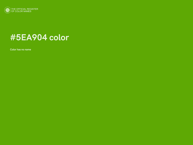 #5EA904 color image