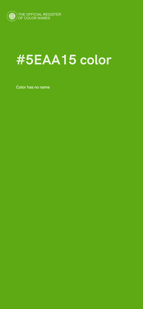 #5EAA15 color image