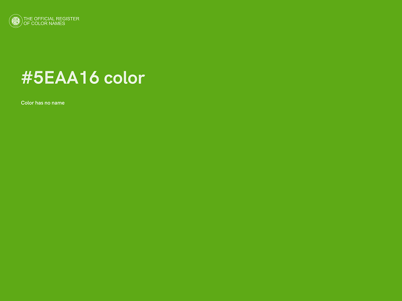 #5EAA16 color image