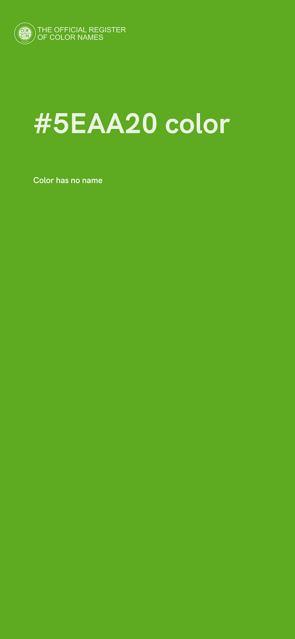 #5EAA20 color image