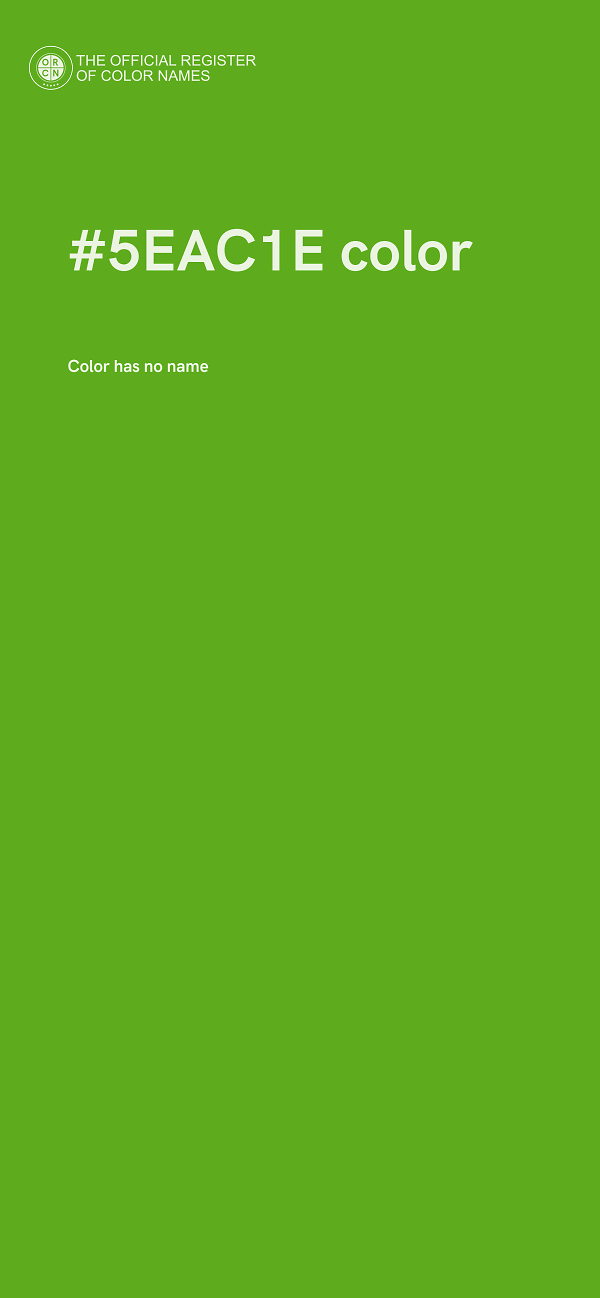 #5EAC1E color image