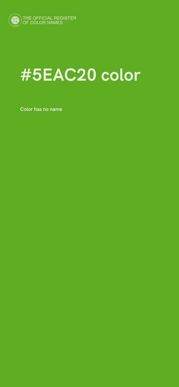 #5EAC20 color image