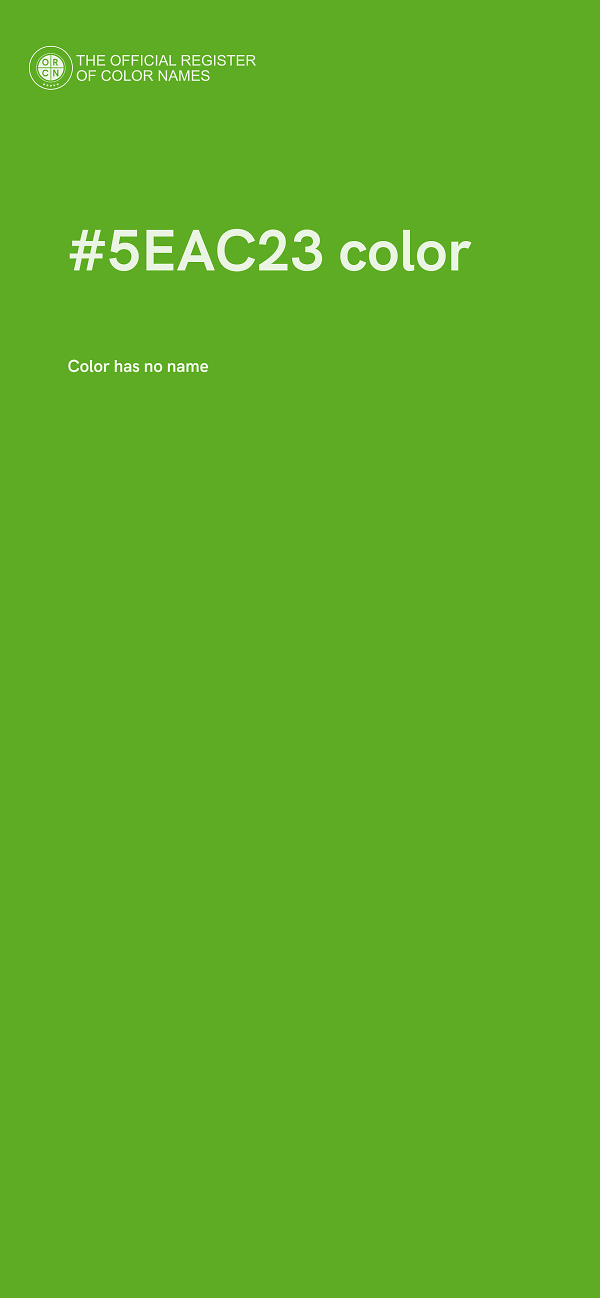#5EAC23 color image