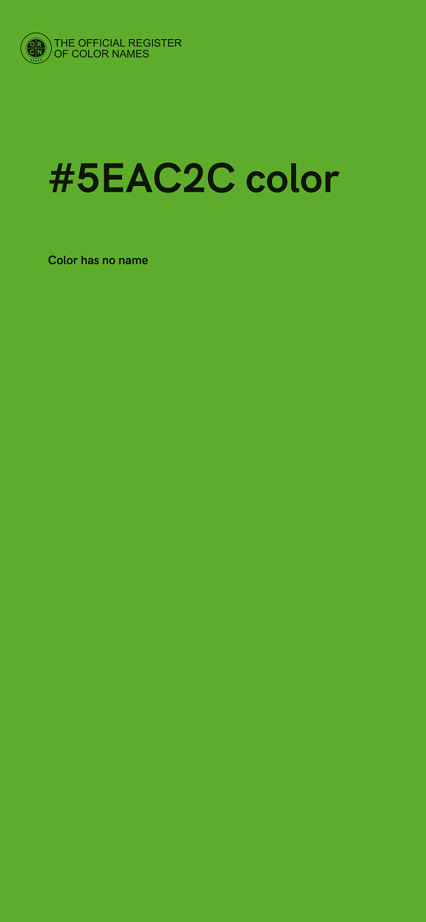 #5EAC2C color image